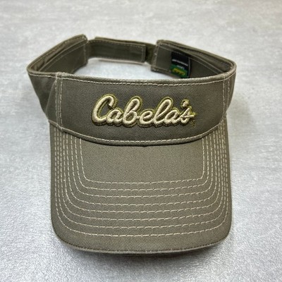 Cabela's Visor Hat One Size Adjustable Olive Green Outdoor
