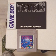 Tetris Nintendo Original Game Boy Game - Tested - Working 