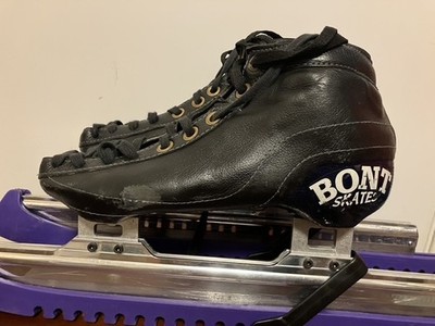 Bont Carbon Fiber Leather Short Track Ice Speed Skates w/ Blades and Jig