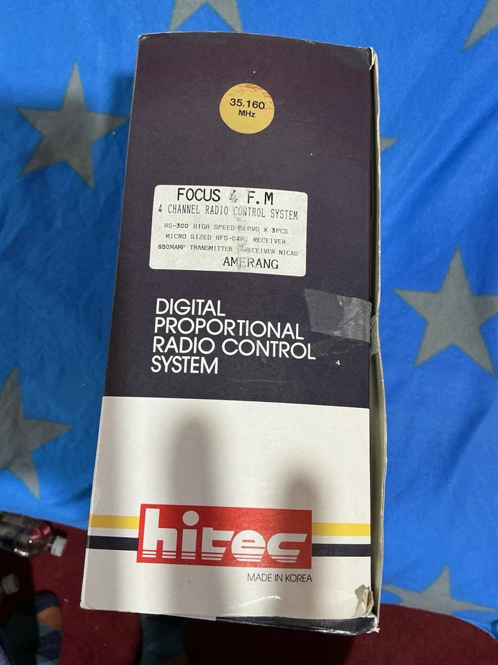 Hitec Digital Proportional Radio Control System. Vintage Never Used. - Image 3 of 4