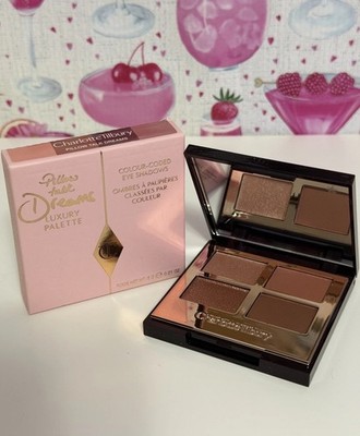 Charlotte Tilbury Luxury Palette Pillow Talk Dreams Eye Shadow Quad NIB!