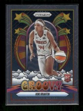 Kiki Iriafen - 2025 Prizm WNBA - Groovy - Rookie