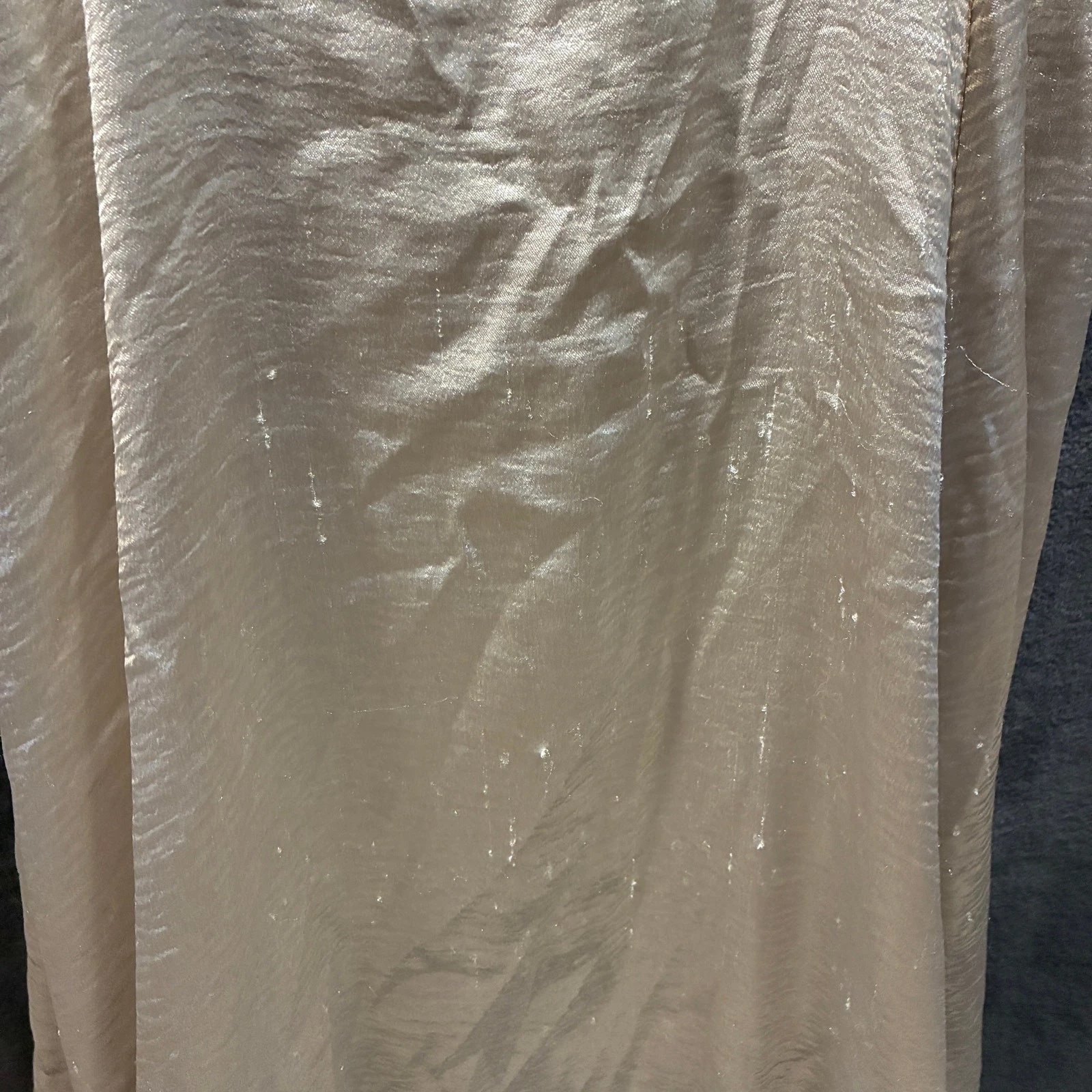 UNDERCOVER victorias secret abito donna avvolgente XS champagne pizzo angelo fata civetta reggenza