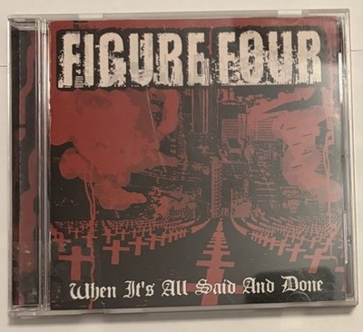 Figure Four When It's All Said & Done CD 2001 Facedown Records Very Good Rare!