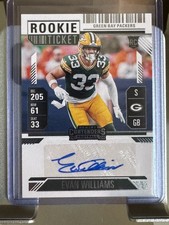 2025 Panini Contenders Rookie Ticket Evan Williams RC #241 Green Bay Packers