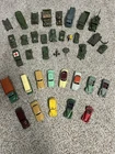 Lot of 37 Dinky Toys Cars/Military Vehicles / Meccano England - Vintage Used