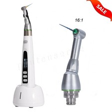 Dental Cordless LED Endo Motor /16:1 Contra Angle Head Endodontic