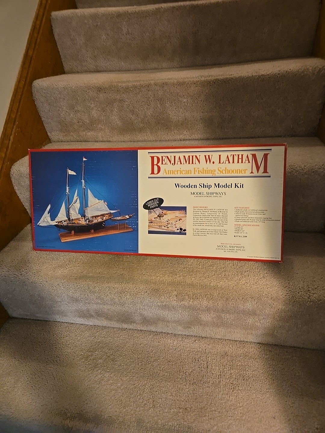 Model Shipways 2109 Benjamin W. Latham American Fishing Schooner Model Kit