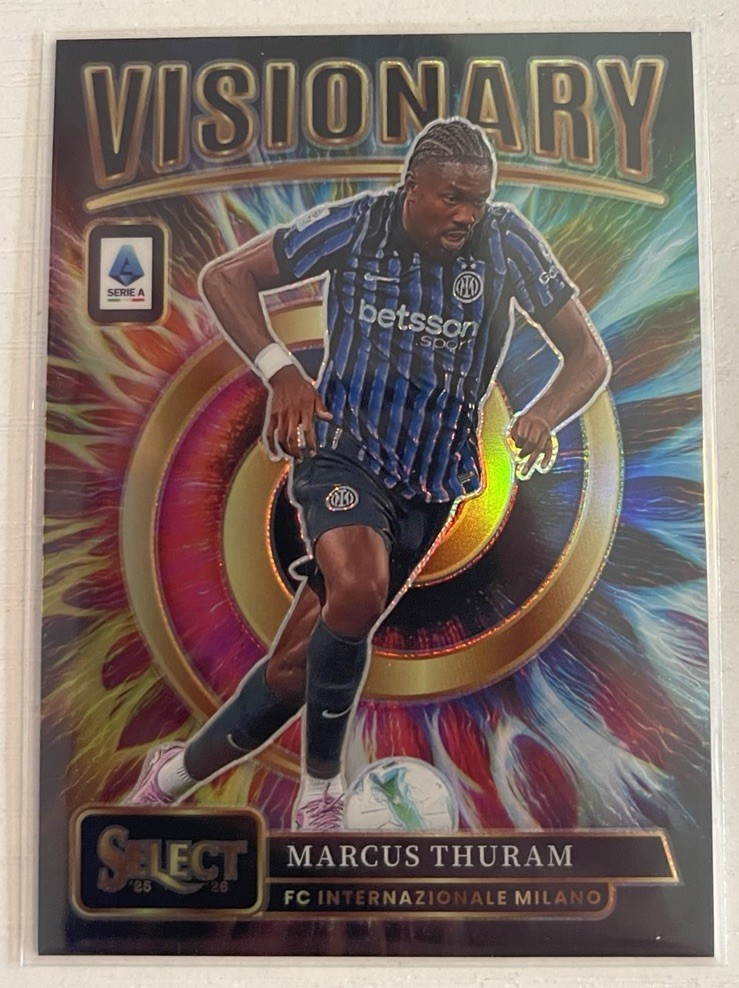 2025-26 Panini Select Serie A Marcus Thuram Inter Milan Visionary Prizm #1