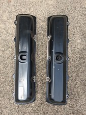 GM OEM 64-88 OLDSMOBILE STEEL VALVE COVER SET 307 350 400 403 455 SBC V8 ENGINES