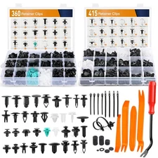 GOOACC 820Pcs Car Push 775 Pcs Clips + Remover, 775Pcs + Remover 