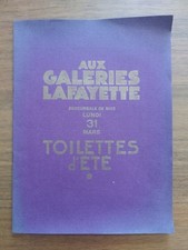 Mode. Aux Galeries Lafayette. Toilettes D'été.