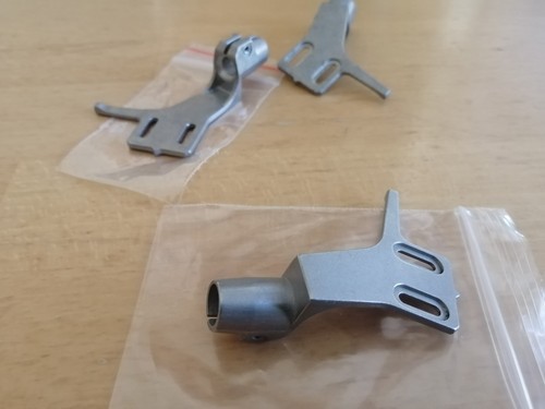 Headshell THORENS TP 68 per TP21 e altri alluminio non verniciato - Foto 1 di 3