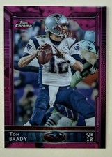 2015 Topps Chrome - Tom Brady #50 BCA Pink Refractor /399