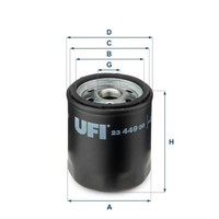 UFI ÖLfilter 23.449.00 FüR Alfa Romeo Passend FüR Fiat Lancia