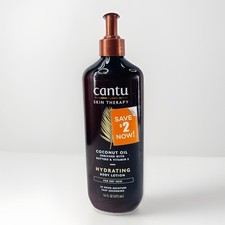 PACKAGE WEAR READ Cantu Skin Therapy Coconut Oil Hydrating Body Lotion 16 Fl Oz