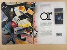 1988 Psion Organiser II vintage print Ad
