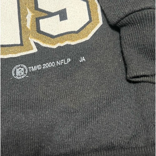 Vintage NFL New Orleans Saints Sweatshirt "Who Let The Dogs Out" Youth Medium - Picture 4 of 5