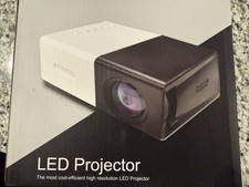 Mini LED Projector Portable Home Theater 1080P Support LCD Multimedia Video