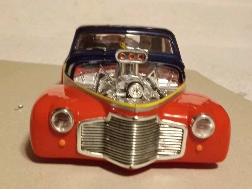 ("Solo cuerpo") ¡Carrocería clásica Hot Rod Carrera 1941 escala 1/24! Foto 3 de 4
