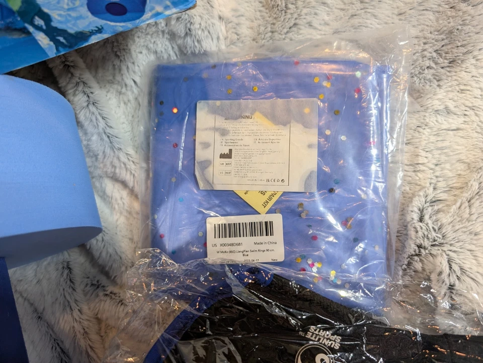 Sunlite Sports 6 件套水上健身套装泳池水上治疗和 90 厘米游泳圈美国 — 第 4/4 张图片