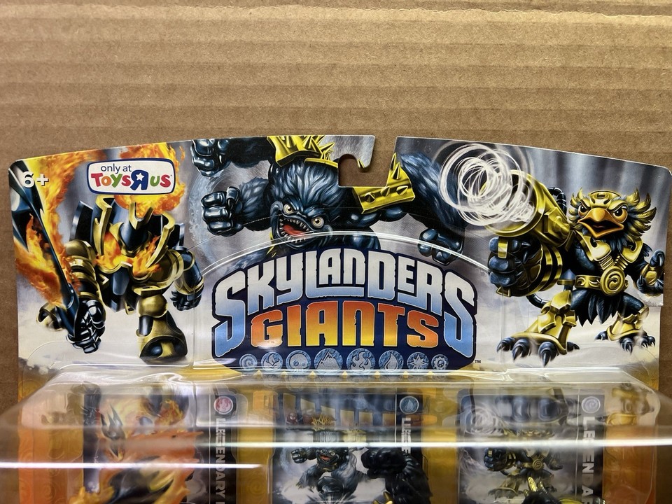 Figurine Skylanders Giants Legendary Jet Vac - Rare Et En Excellent état