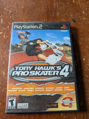 Tony Hawk's Pro Skater 4 (Sony PlayStation 2, 2002 PS2) No Manual Video Game