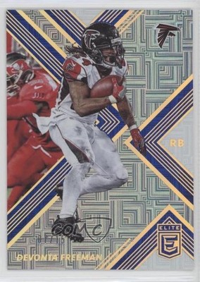 2017 Donruss Elite Blue 7/15 Devonta Freeman #5 fm0