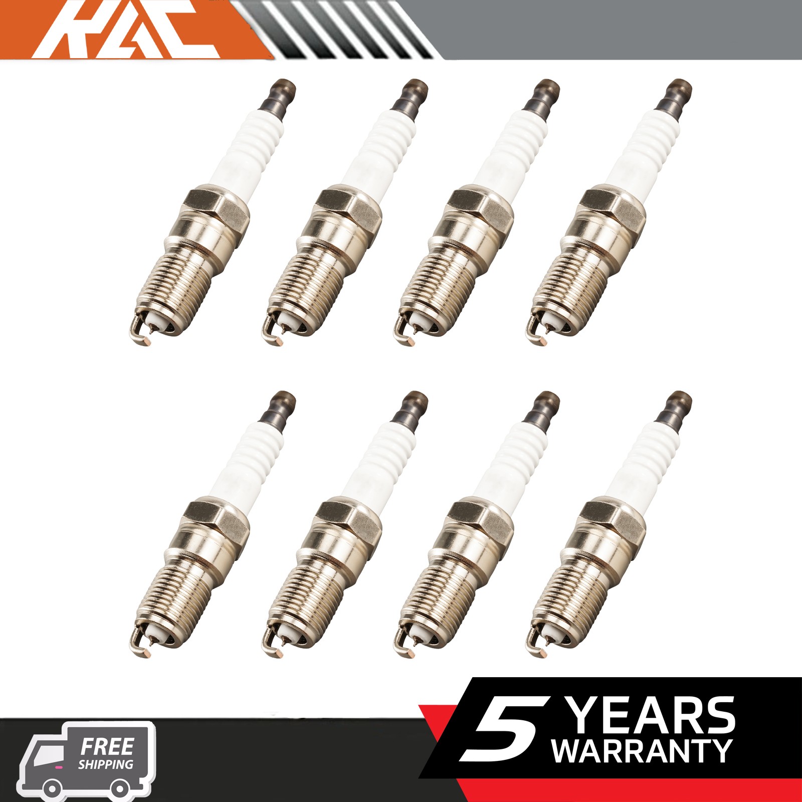 Set of 8 NGK 3186 Platinum Plugs For 2001-2019 Chevrolet Silverado 2500 HD V8 6L