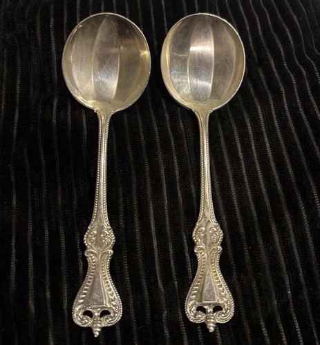 2  Old Colonial Towle 925 Sterling Silver  Spoons