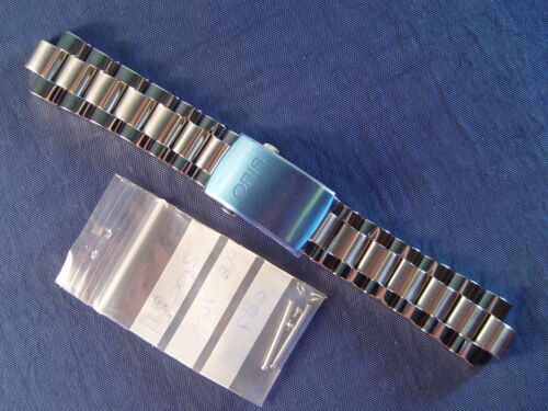 Oris S.S Band/Bracelet.strap Divers Small second,Date 07 82401 PEB 47mm#743.7609 - Picture 1 of 5