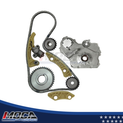 Complete Timing Chain, Balance Shaft & Water Pump Kit For Chevy Saturn Pontiac 2.2L 7 thumbnail image