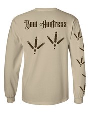 Bow Huntress Women's Long sleeve hunting t shirt,turkey hunting,compound bow,
