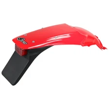 UFO Honda CR (CR) Red Rear Enduro Fender With Light HO03603