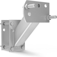 Soporte De Llanta De Repuesto Para Remolque Plata Con Recubrimiento 120LBS NUEVO