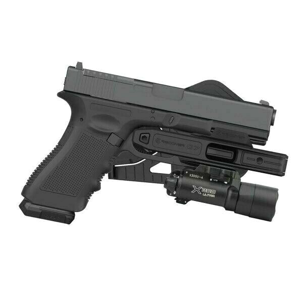 RECOVER G7 ブラックホルスター Recover Tactical G7 OWB Paddle Holster for The Glock 17/19