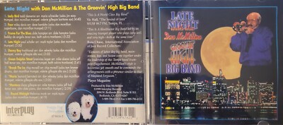 Dave McMillion Late Night Groovin High Big Band CD FAST SHIPPING FROM USA