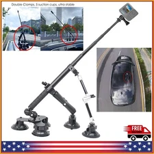 360 Camera Suction Cup Car Mount Kit Insta360 X3 X4 GoPro Max Hero Heavy Duty