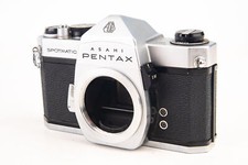 Asahi Pentax Spotmatic SP 35mm SLR Film Camera Body AS-IS Parts Repair V28