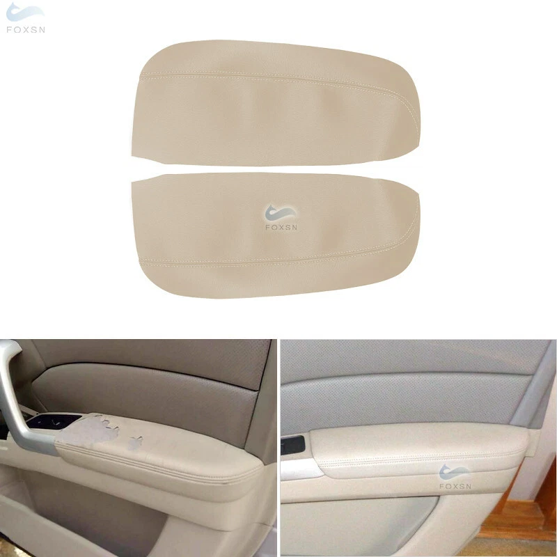 2X PAR Delantero Puerta Apoyabrazos Paneles Cuero Cubierta PROTECTORA para Acura RDX 07-2012 Foto 2 de 4