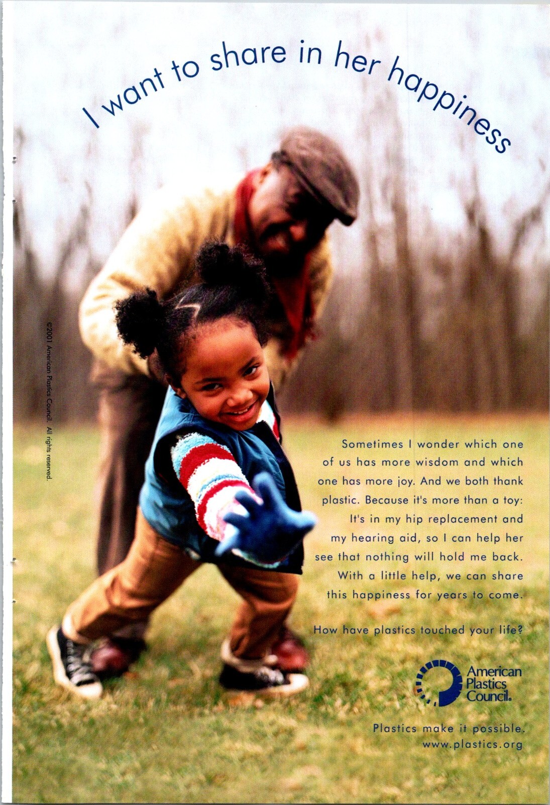 American Plastics Council Original Vintage Print Ad