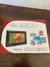 Digital Picture Frame 7" - Vista Quest - New -Original Box