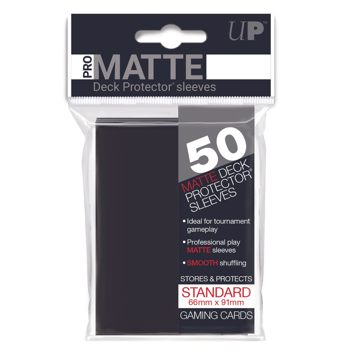 matte black card sleeves Dragon Shield Sleeves Black Matte Standard 100ct main image 1