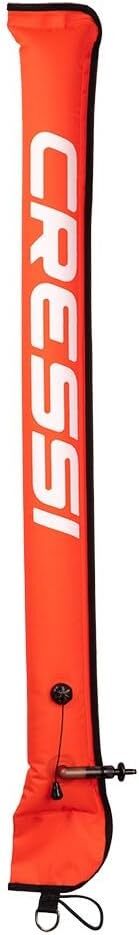 Cressi Marker Buoy Arancione Gonfiabile Di Immersioni Compatto Unisex-Adult, 120