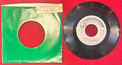 THE 5TH DIMENSION - ''ONE LESS BELL TO ANSWER''/''FEELIN ALRIGHT'' - 45rpm (7'')     