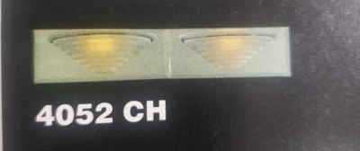 golden Lighting BATH VANITY Halogen or LED 4052CH chrome 2 BULBS 24"L (BR8)