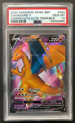ポケモンカード 2020 PSA 10 ホロカード 3枚セット 2020 Pokemon SWSH BSP Charizard V PSA 10 Gem Mint Champion Path