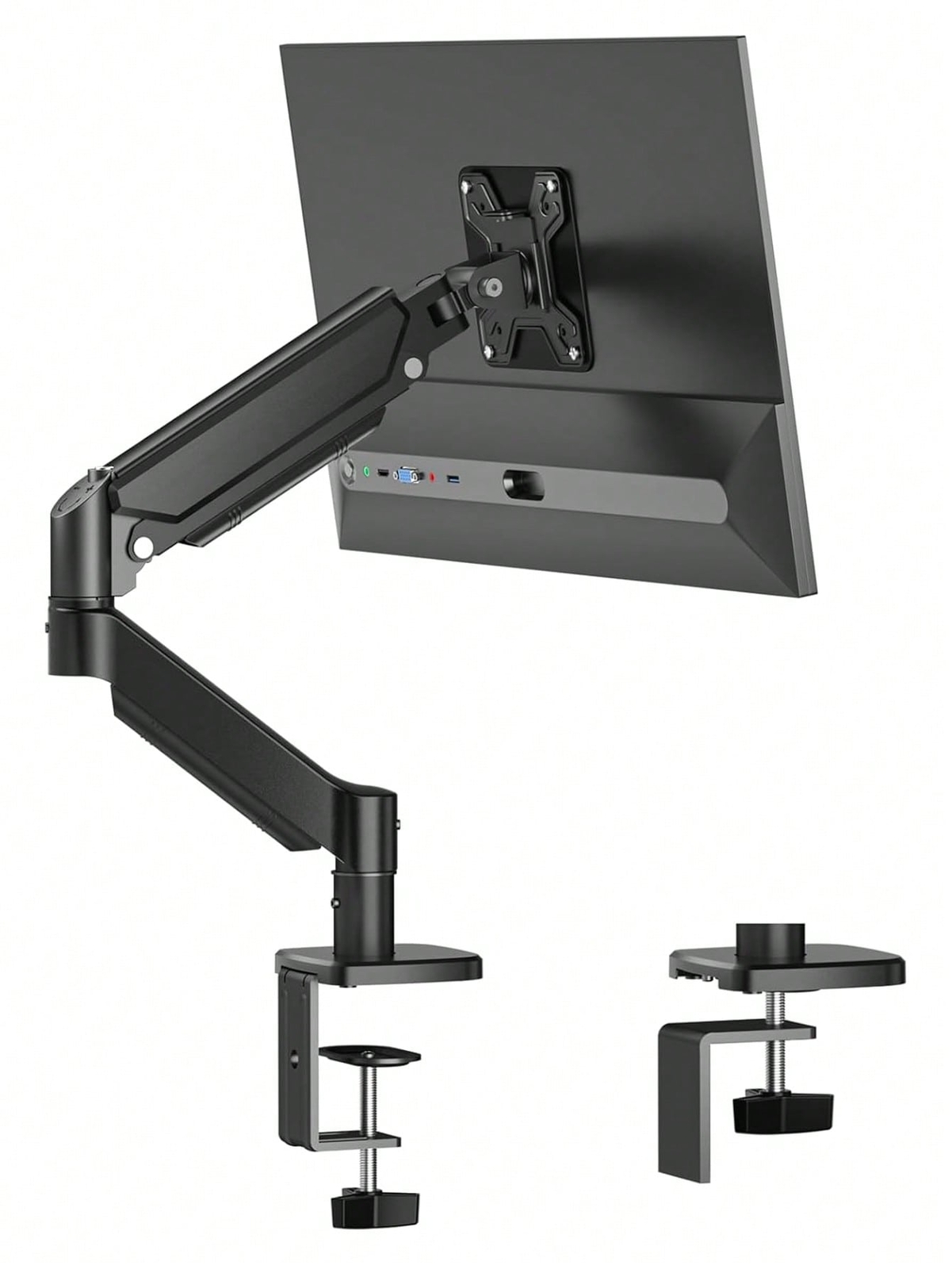 Monitor Stand For Desk-Monitor Arms For Computer Monitors With C Clamp, Grommet-image