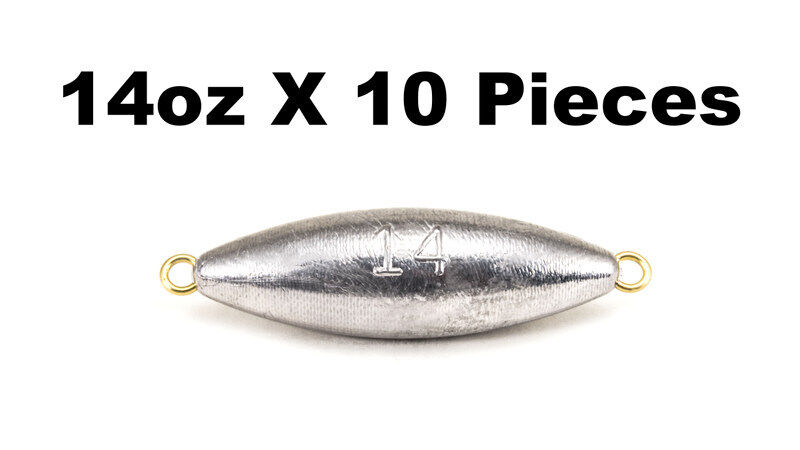 14oz Inline Trolling Torpedo Fishing Sinker - 10 Pieces - Simpson Advanced  Chiropractic & Medical Center
