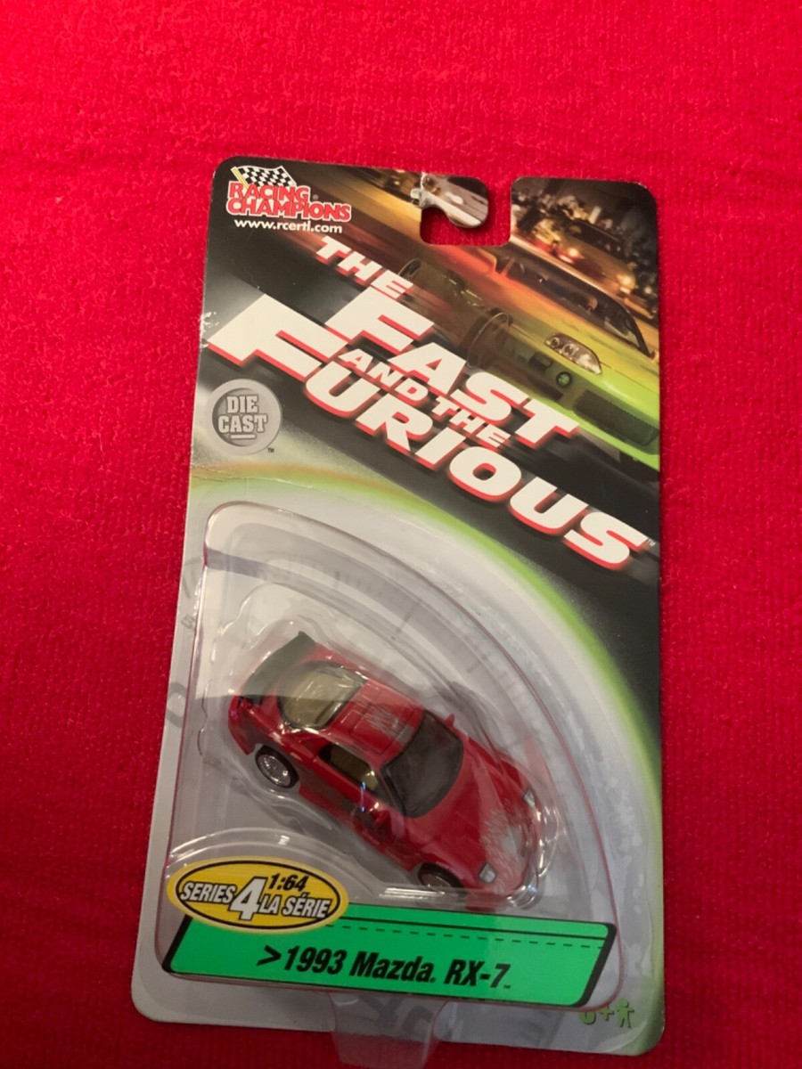 RACING CHAMPIONS - THE FAST AND THE FURIOUS 1993 MAZDA RX-7 SERIES